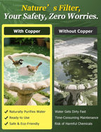 Mellbree 4-Pack Bird Bath Copper Disk, 0.6mm Reinforced 99.99% Pure Copper - Image 2
