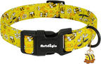 Yellow Dog Collar for Large Dogs, Spring & Summer Theme Large Dog Collars by Unknown