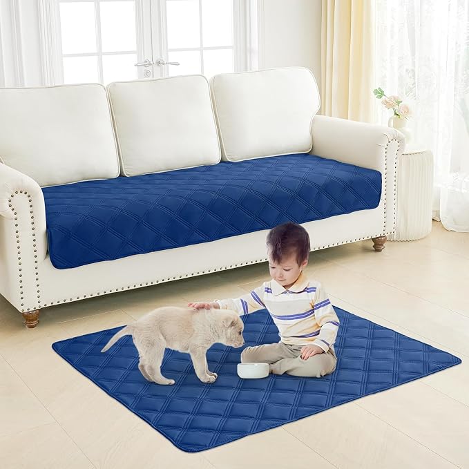 Smiry Waterproof Dog Bed Cover Blanket 82x102, Soft Reversible Pet Blanket - Image 7