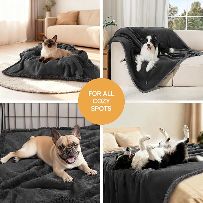 Luciphia Waterproof Pet Blanket, Liquid Pee Proof Dog Blanket - Image 6