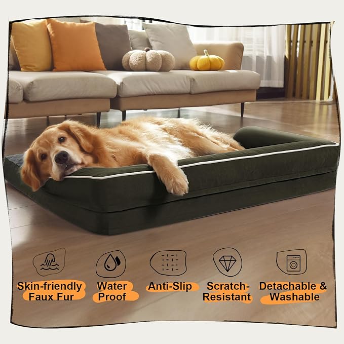 Small Dog Bed Waterproof Orthopedic Dog Beds - Image 6