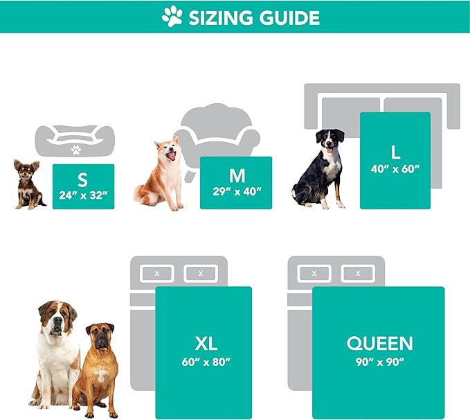 PetAmi Waterproof Dog Blanket for Medium Large Pets Dogs Cats, Pet Couch Cover - Image 6