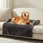 WINDRACING Luxury Dog Couch Bed, Washable Calming Dog Couch Cover, Couch by WINDRACING