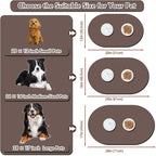 Pet Feeding Mat – 20''x12'' Absorbent Dog Food Mat, Pet Water Mats Protect Floor - Image 4