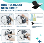 Supet Dog Cone Collar Adjustable After Surgery, Comfortable Pet Recovery Collar - Image 4