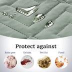 H.VERSAILTEX Reversible Loveseat Cover Furniture Protector Anti-Slip Water - Image 3