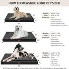 WNPETHOME Orthopedic XL Dog Beds Large Sized Dog, Waterproof Extra Large Dogs - Image 6