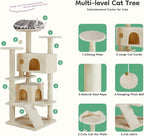 Cat Tree Tower, 54-Inch Cat Tree - Image 3