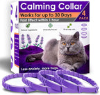 4 Pack Calming Collar for Cats – Pheromone Cat Calming Collar Cat Anxiety by HomePage