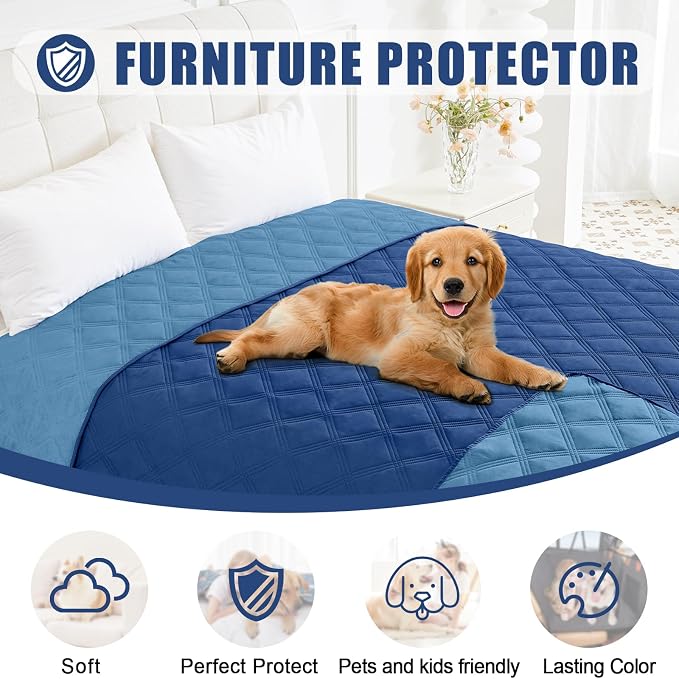 Smiry Waterproof Dog Bed Cover Blanket 40x50, Soft Reversible Pet Blanket - Image 8