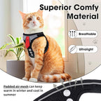 Cat Harness and Leash Set for Walking Escape Proof, Soft Adjustable Kitten - Image 4