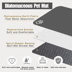 Large Pet Feeding Mat, Absorbent Quick Dry Dog Mat - Image 8