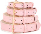 WHIPPY Airtag Leather Dog Collar GPS Tracker Air Tag Puppy Collar Adjustable - Image 8