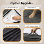 Large Orthopedic Dog Bed with Sides Big Dog Beds with Removable Washable Cover - Image 5