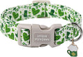 Unique style paws St. Patrick's Day Dog Collar Plastic Buckle Collar by Uniquestylepaws