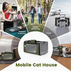 Pawaii Pet Carrier, TSA Airline Approved Cat Carrier, Soft Sided Collapsible - Image 5