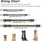MOODEL Reflective Dog Collar for Extra Small Dogs Cats, Cute Camouflage - Image 7