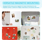 6 Pack Magnetic Car Visor Photo Holder – Personalized Acrylic Clip - Image 4