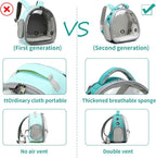 Portable Travel pet Backpack Carrier Hamster Bag Guinea Pig Bird Small Dog cat - Image 4