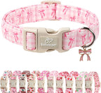 Girl Dog Collar for Medium Dogs by Babolepet