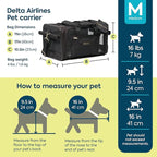 Sherpa Delta Airlines Travel Pet Carrier, Airline Approved & Guaranteed On Board - Image 3