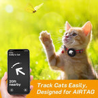 14 Pack Airtag Cat Collar Reflective-Breakaway - Image 3