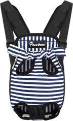 Pawaboo Pet Carrier Backpack, Adjustable Pet Front Cat Dog Carrier Backpack by Pawaboo
