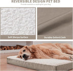 Orthopedic Dog Crate Bed for Extra Large Dogs, XXL Waterproof Comfort Pet Bed - Image 3