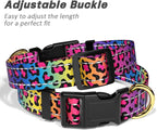 Reflective Dog Collar for Small Dogs Cats, Cute Leopard Style Adjustable - Image 6