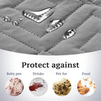 H.VERSAILTEX Reversible Sofa Slipcover Furniture Protector Water Resistant 2" - Image 3