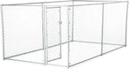 Lucky Dog Heavy Duty Outdoor Galvanized Chain Link Dog Kennel Enclosure by LuckyDog