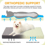 KSIIA Orthopedic Dog Bed Waterproof Dog Crate Bed - Image 2