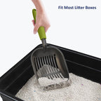 WePet Cat Litter Scoop, Non-Stick Plated Aluminum Alloy Sifter, Kitty Durable - Image 6