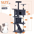 Sweetcrispy 80 Inch Cat Tree Tower, Indoor Cat Condo - Image 6