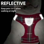 PUPTECK Adjustable Pet Harness Collar and Leash Set Step in - Image 5