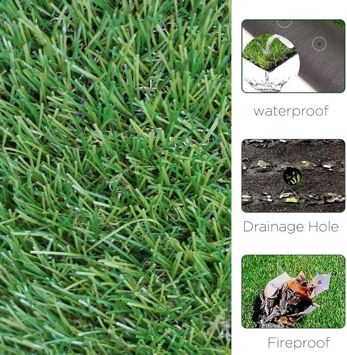 ALTRUISTIC Artificial Grass 6FTX70FT, Realistic Fake Grass Deluxe Turf - Image 4