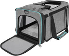 Cat Carrier American, Delta Airline Approved/Soft-Sided Pet Travel Bag by GAPZER