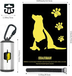 Metal Dog Poop Bag Holder 2-Pack w/Leash Clip|Durable Scratch-Resistant - Image 4