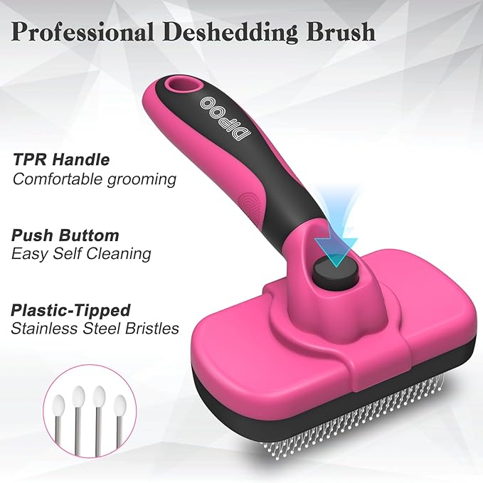 Self-Cleaning Pet Grooming Brush - Image 2