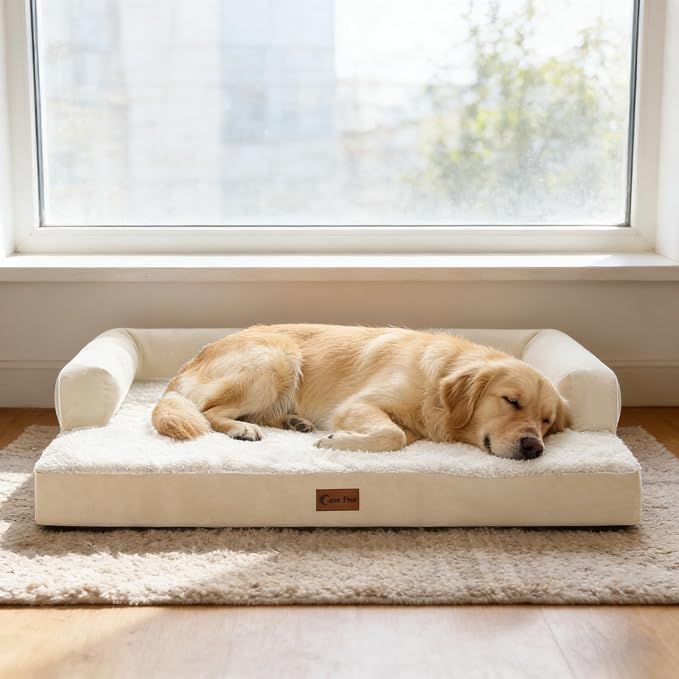 Orthopedic Dog Beds for Large Sized Dogs, Waterproof Egg Crate Foam Large Dog - Image 9