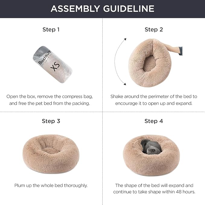 Bedsure Calming Dog Bed for Small Dogs - Image 7
