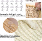 HAOZAIKEJI Cat Scratcher Mat Sofa Protector Natural Sisal Cat Scratching Mat - Image 5