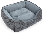MIXJOY Dog Beds for Medium Dogs Washable, Rectangle Pet Bed Medium Size Dog by MIXJOY