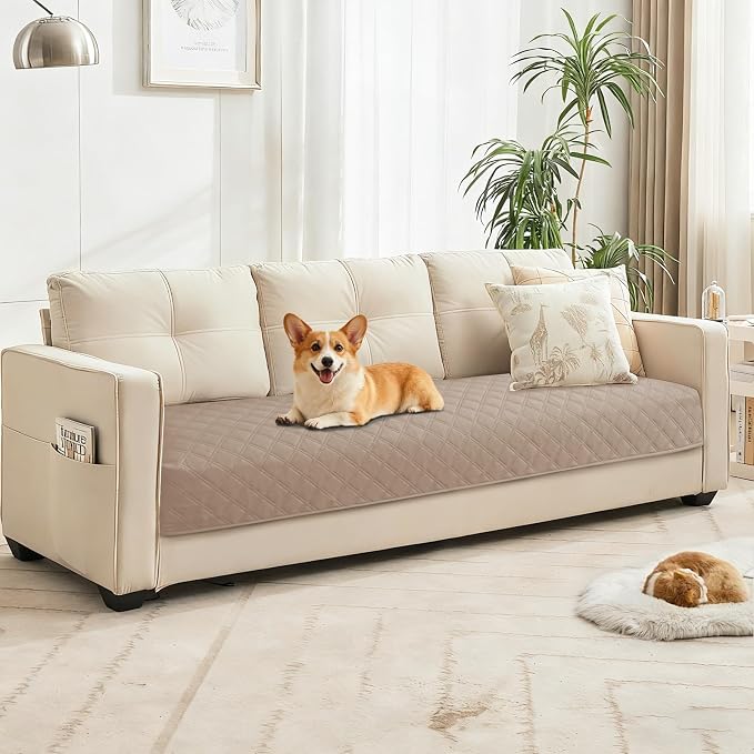 Waterproof Couch Covers for Pets, Waterproof Dog Bed Cover, Anti-Slip Soft Dog - Image 7