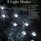 Paw Print Solar Lights - Image 7