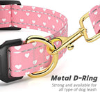 Reflective Dog Collar for Large Dogs, Cute Adjustable Heavy-Duty Nylon Puppy - Image 5
