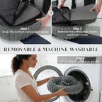 Orthopedic Dog Bed for Large Dogs, Comfort-Sided Calming Pet Bed - Image 9
