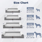 WESTERN HOME Large Dog Bed, Orthopedic Dog Beds - Image 6