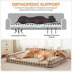 FURTIME Orthopedic Dog Beds Large Sized Dog, XL Washable Memory Foam Pet Couch - Image 2