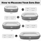 Orthopedic Small Dog Bed, Dog Sofa - Image 2